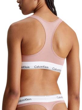 Reggiseno Calvin Klein Dued Rosa per Donna