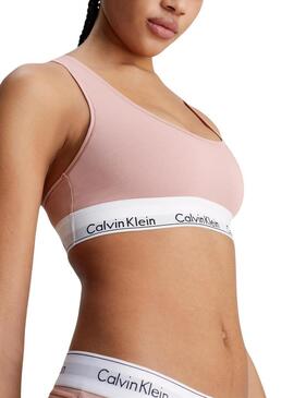 Reggiseno Calvin Klein Dued Rosa per Donna