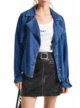 Trench Pepe Jeans Dune Denim per Donna