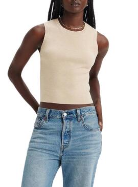 Top Levis Ocean Beige per Donna