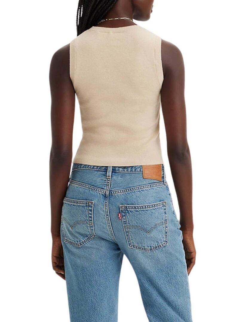 Top Levis Ocean Beige per Donna