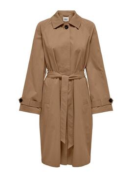 Trench Only Orchid Beige per Donna