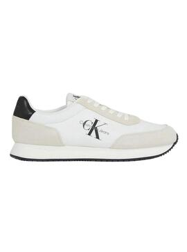 Sneakers Calvin Klein Retro Runner Bianco Uomo