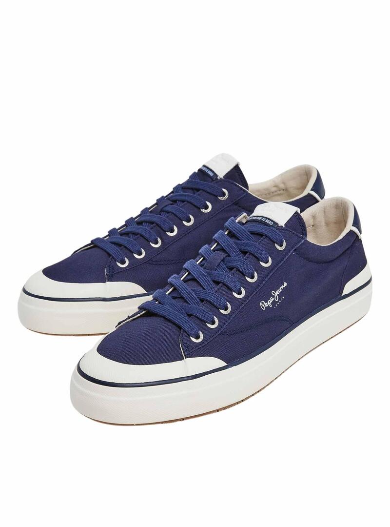 Scarpe Pepe Jeans Ben Basic Marino per Uomo