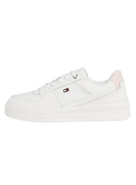 Scarpe da ginnastica Tommy Hilfiger Basket bianche per donna