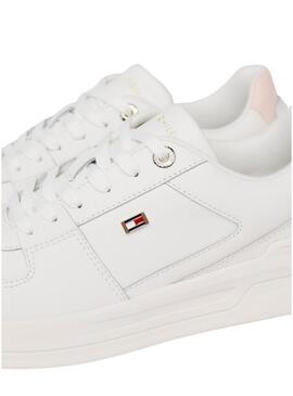 Scarpe da ginnastica Tommy Hilfiger Basket bianche per donna