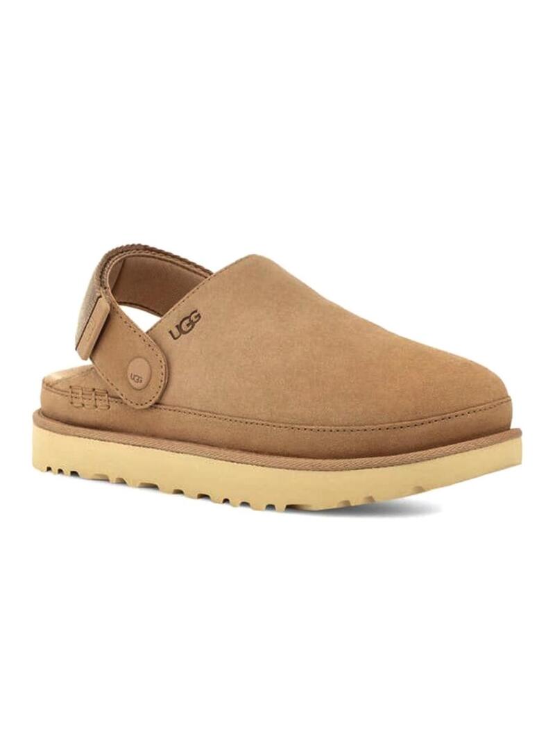 Zoccoli UGG Goldenstar Beige per Donna