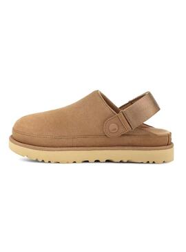 Zoccoli UGG Goldenstar Beige per Donna