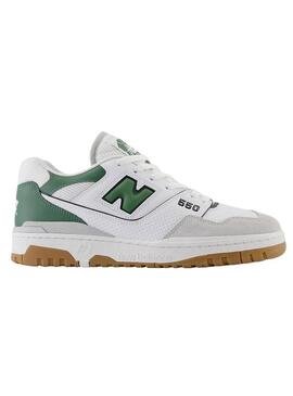 Scarpe da ginnastica New Balance BB550 verde per uomo