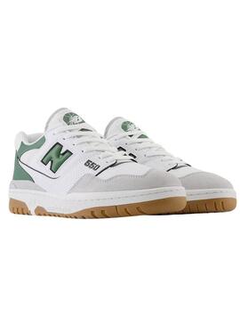 Scarpe da ginnastica New Balance BB550 verde per uomo