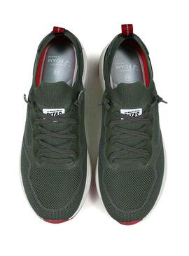 Scarpe da ginnastica Walkin Pitas Cue Verde per uomo