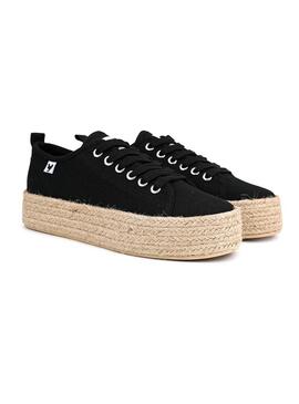 Sneakers Walkin Pitas Tina Nero per Donna