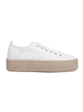 Scarpe da ginnastica Walkin Pitas Tina Bianche per Donna