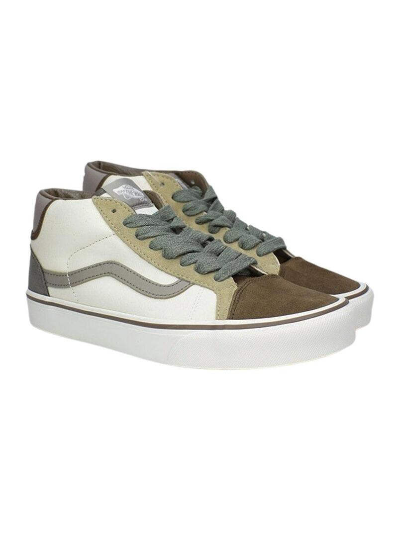 Scarpe da ginnastica Vans Mid Skool 37 Bianche per Uomo