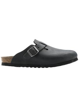 Ciabatte Birkenstock Boston nere per donna.