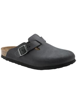 Ciabatte Birkenstock Boston nere per donna.