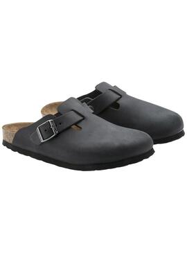 Ciabatte Birkenstock Boston nere per donna.