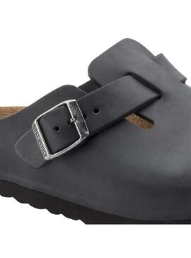 Ciabatte Birkenstock Boston nere per donna.