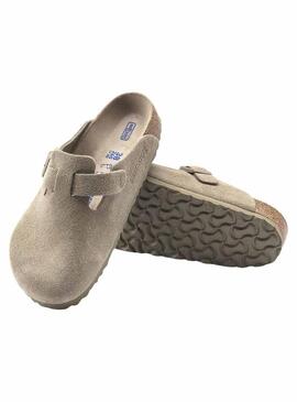 Ciabatte Birkenstock Boston Verde per Donna e Uomo