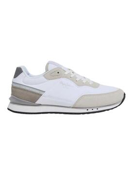 Scarpe da ginnastica Pepe Jeans London Seal Bianche Donna