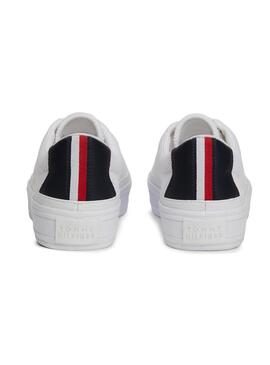 Scarpe da ginnastica Tommy Hilfiger Monotype Bianche Donna