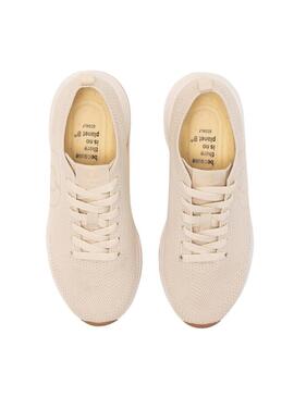 Scarpe Ecoalf Knit Beige per Donna