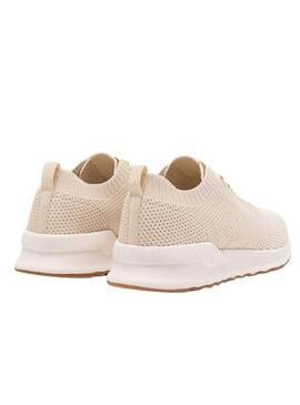 Scarpe Ecoalf Knit Beige per Donna