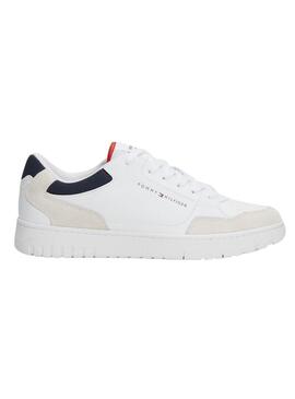 Scarpe da ginnastica Tommy Hilfiger Basket Bianche Uomo