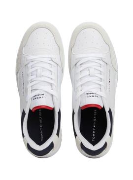 Scarpe da ginnastica Tommy Hilfiger Basket Bianche Uomo