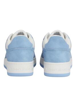 Scarpe Tommy Jeans Retro Washed Blu Donna