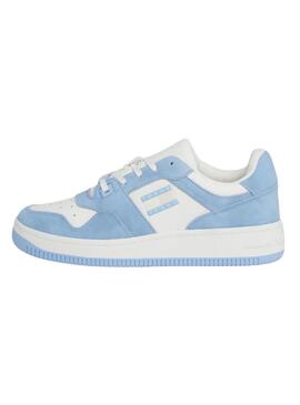 Scarpe Tommy Jeans Retro Washed Blu Donna