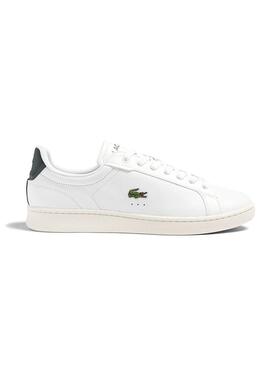 Sneakers Lacoste Carnaby Pro in pelle bianca da uomo