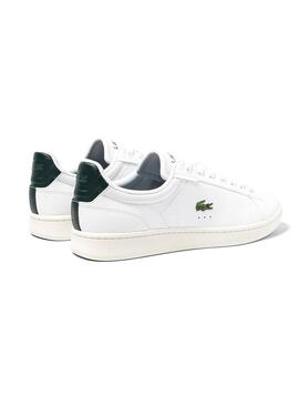 Sneakers Lacoste Carnaby Pro in pelle bianca da uomo