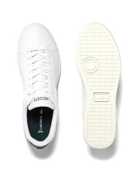 Sneakers Lacoste Carnaby Pro in pelle bianca da uomo