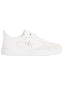 Scarpe da ginnastica bianche Calvin Klein Basket uomo