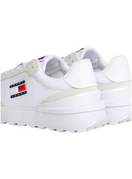 Scarpe da ginnastica Tommy Jeans Tech Runner Bianche Donna