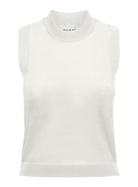 Top Only Lill punto bianco per donna