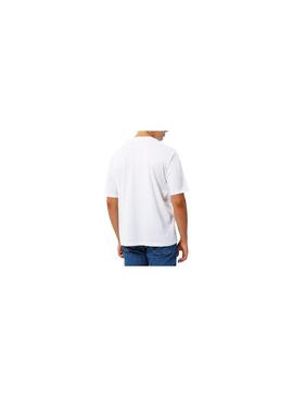 T-Shirt Levis Pattino Bianco per Uomo