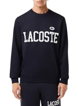 Felpa Lacoste Icons Blu Navy per Uomo