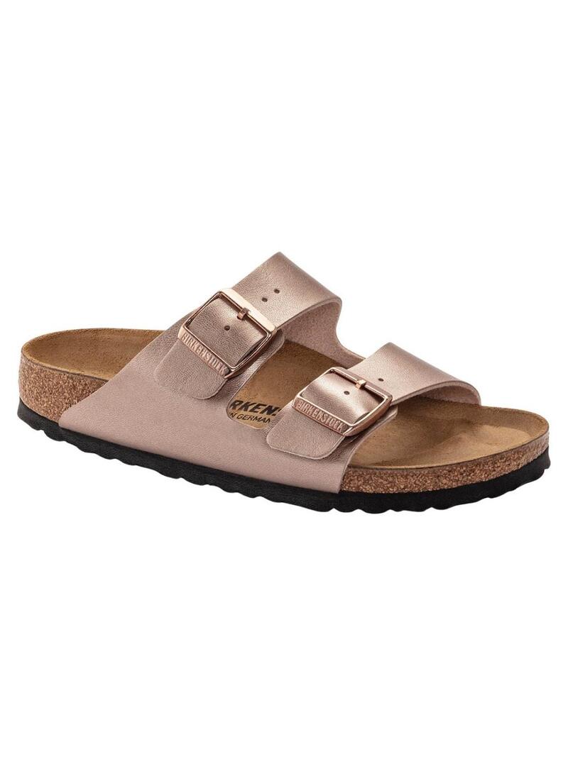 Sandali Birkenstock Arizona BF Rame per Donna