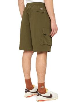 Bermuda Dickies Jackson Cargo Verde per Uomo