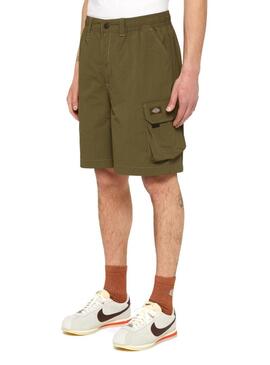 Bermuda Dickies Jackson Cargo Verde per Uomo