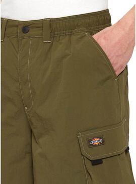 Bermuda Dickies Jackson Cargo Verde per Uomo