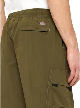 Bermuda Dickies Jackson Cargo Verde per Uomo