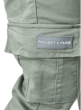 Pantaloni Proyect x Paris PXP Cargo Verdi