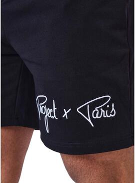 Bermudas Project x Paris Jogger Nero Per Uomo