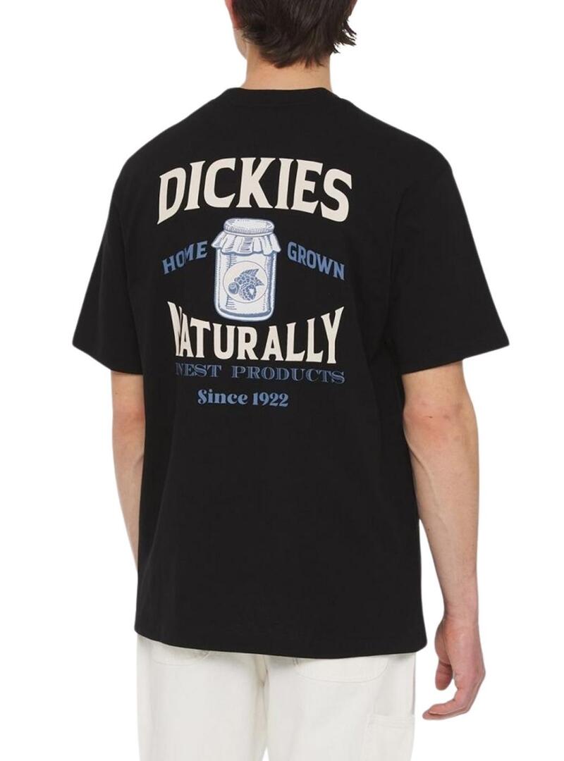 Maglietta Dickies Elliston nera per uomo