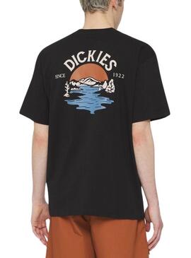 Maglietta Dickies Beach Tee nera per uomo