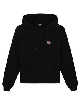 Felpa Dickies Millersburg Hoodie Nero per Donna