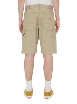 Short Dickies Duck Canvas Bermuda Beige per Uomo